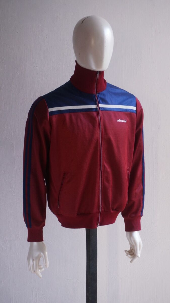 Adidas Vintage 70s Colorblock Track Jacket Made In West Adidas Vintage 70s Colorblock Track Jacket Made In West