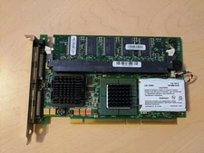 LSI Logic PCBX518-B1 MegaRaid 2 Channel SCSI U320 RAID Controller 64MB Battery