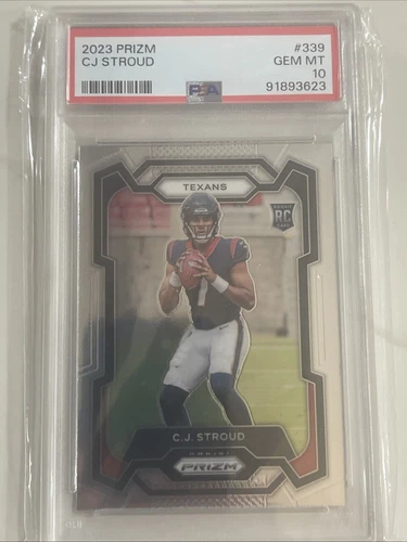 2023 Panini Prizm - Rookies #339 C.J. Stroud (RC)psa 10