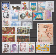 MONACO 2001 YEAR SET MINT HINGED MNH - SEE PICTURE