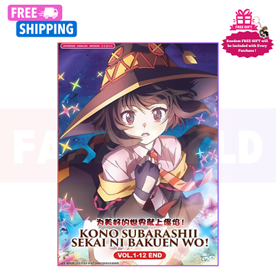 Konosuba An Explosion On This Wonderful World! English Dubbed DVD