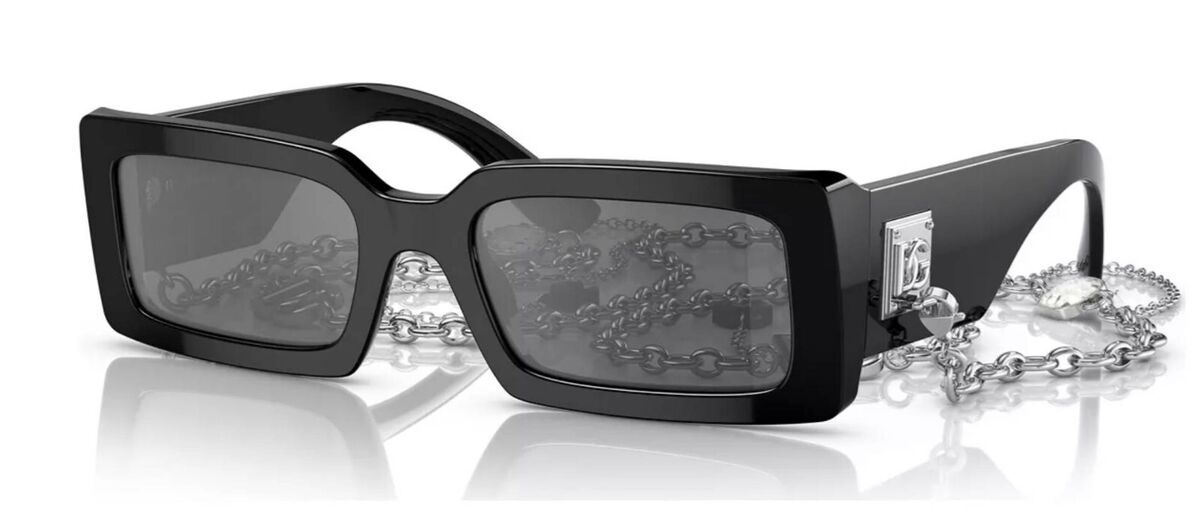 Dolce & Gabbana DG 4416 Black/Grey Silver Mirrored + Silver Dolce & Gabbana DG 4416 Black/Grey Silver Mirrored + Silver