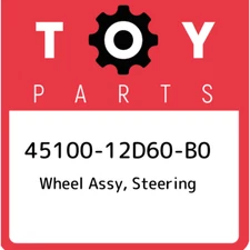 45100-12D60-B0 Toyota Wheel assy, steering 4510012D60B0, New Genuine OEM Part