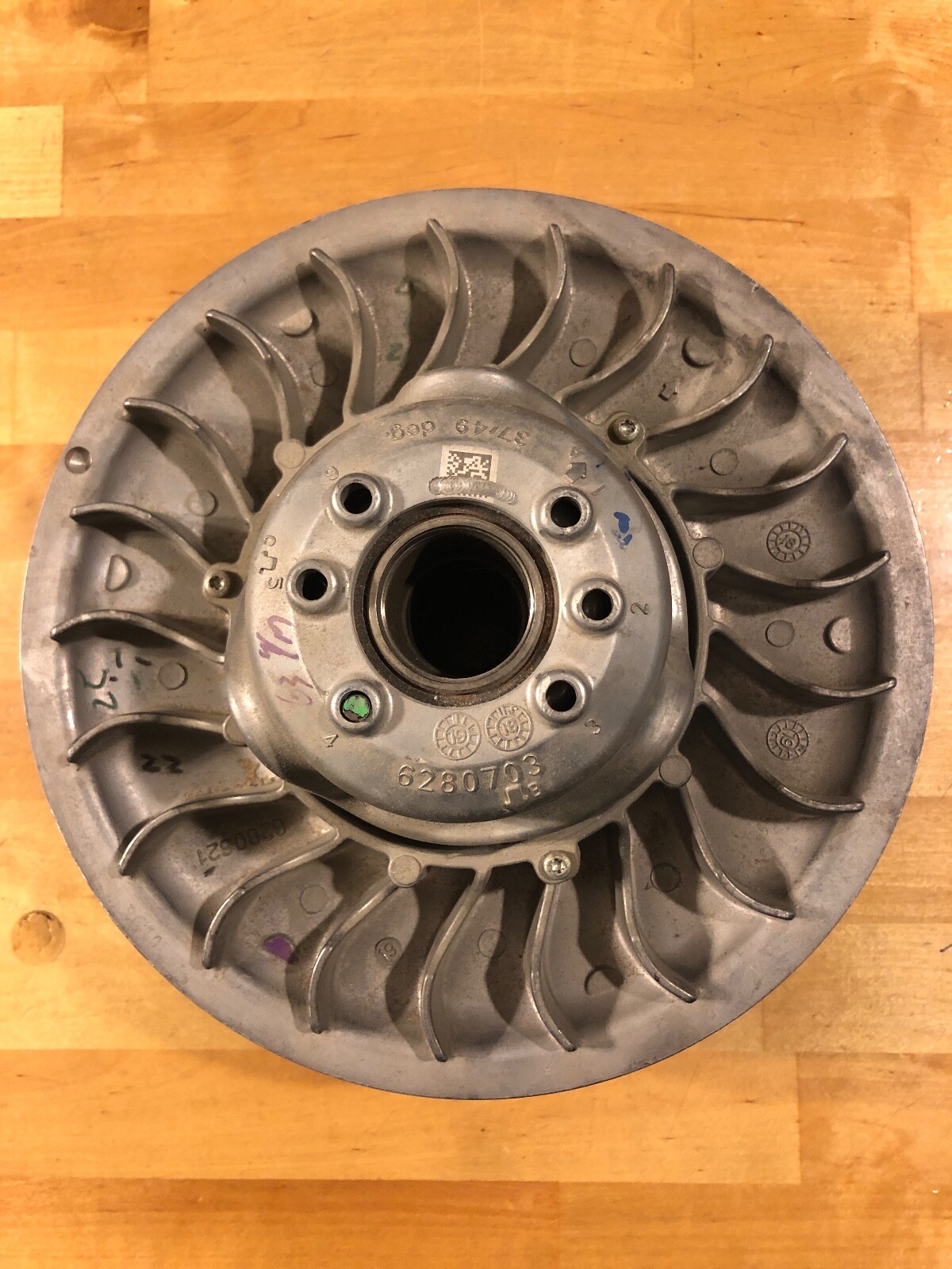 2017-2023 Can-Am Maverick X3 Secondary Clutch 6280703 DRIVEN | eBay