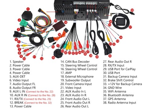 Android 13.0 Car Stereo Radio For 2014-2018 Chevy Silverado GMC Sierra GPS Navi - Picture 18 of 24