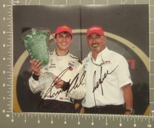 Bobby & Graham Rahal Indy 500 Signed 8 X 10 Photo Indianapolis Autographed 