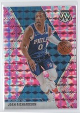 19-20 Mosaic Pink #169 Josh Richardson Base 76ers