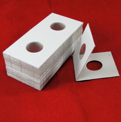 Cardboard 2x2 Coin Holder Mylar Flips for US Pennies/Cents 19mm or .748'', Qty 50