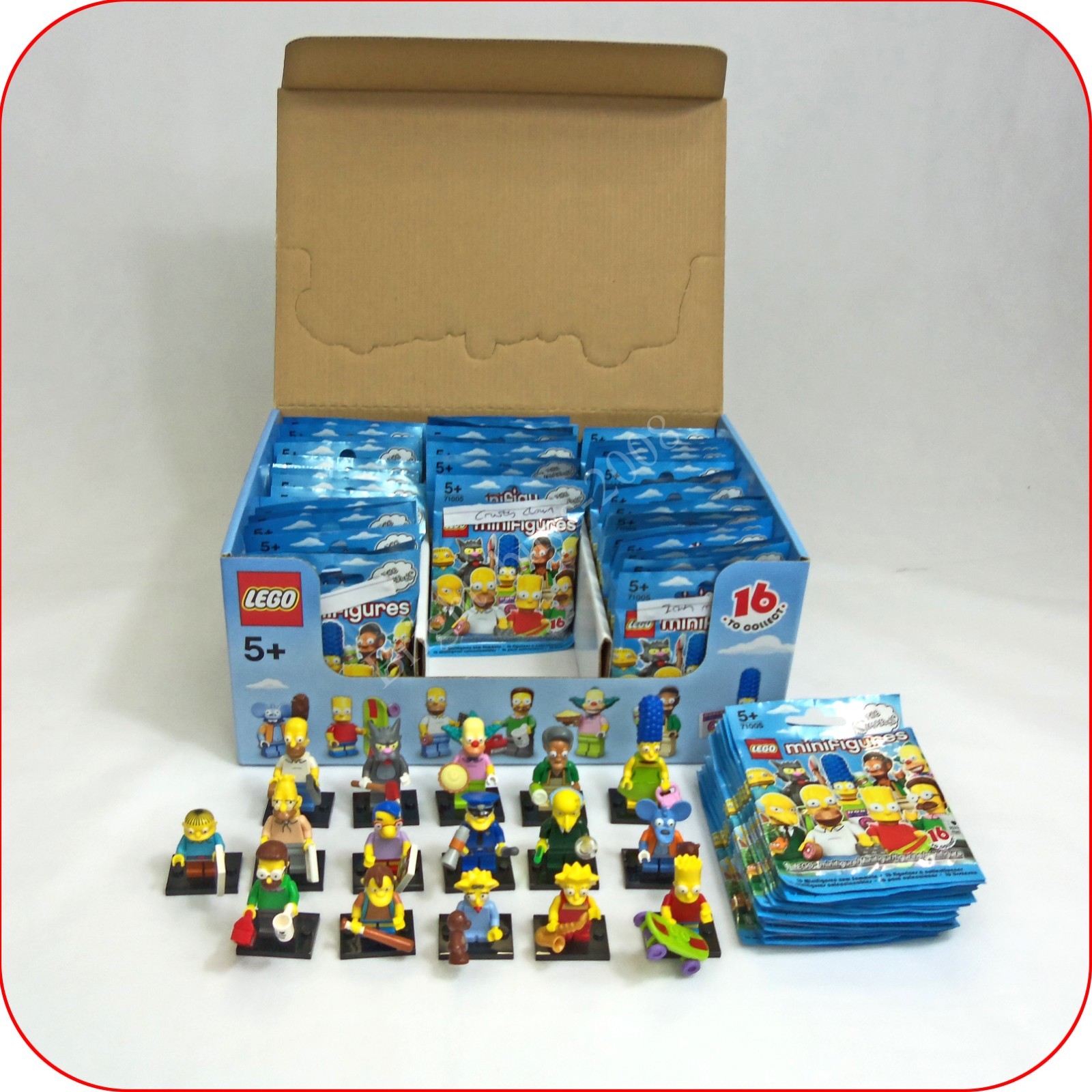 LEGO CMF Minifigures Simpsons full box, 16 ouvert, 44 scellé. un total de 60 RARE LEGO CMF Minifigures Simpsons full box, 16 ouvert, 44 scellé. un total de 60 RARE 0b9a91