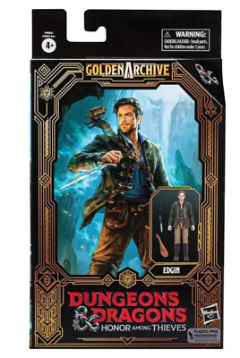 Hasbro Golden Archive Dungeons & Dragons - Edgin Action-Figur