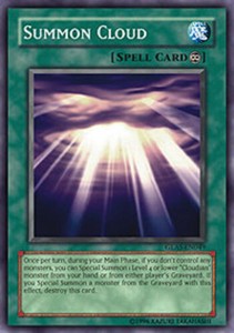 Summon Cloud - GLAS-EN049 - Common - Unlimited Edition x3 - Lightly Played
