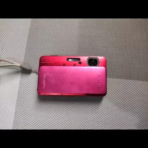 Sony Pink Cyber-shot DSC-TX20 16.2MP CMOS Vintage Digital
