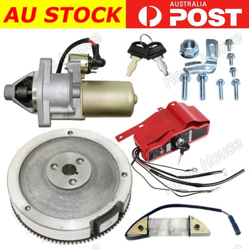 Electric Start Conversion Kit For Most Honda GX340 GX390 Starter Motor