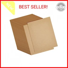 Best Paper Greetings 48-Pack Kraft Paper Sheets for Wedding, Brown Cardstock