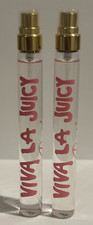 Lot Of 2 Viva La Juicy Rose By Juicy Couture EDP Spray Women - 0.33 oz / 10 ml