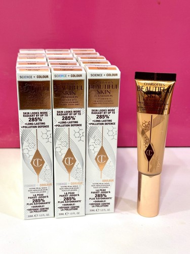 CHARLOTTE TILBURY Beautiful Skin Foundation 1 oz./30 ml. New Boxed- Choose Color - 第 1/8 張圖片