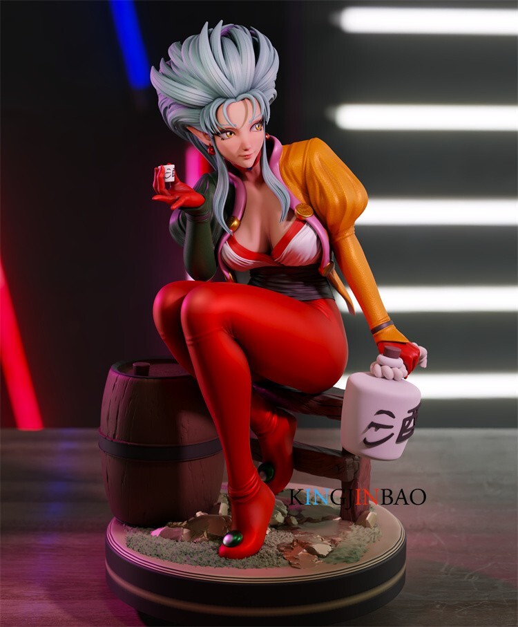 3DPrinted 1/4 1/6 Tenchi Universe Ryoko Unpainted Resin GK