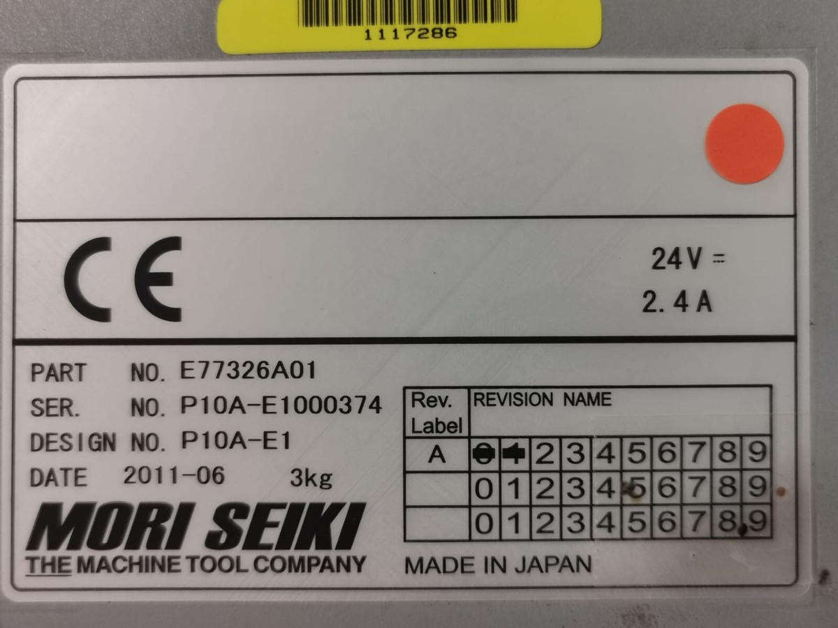 MORI SEIKI M730BM- E77326A01/24V -2.4 A - WITHOUT ANY ACCESSORIES