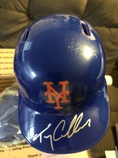 Terry Collins Mets Mini Helmet Signed