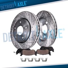 10.91 Front Drilled Disc Brake Rotors Brake Pads For 2017-2023 Subaru Impreza 10.91 Front Drilled Disc Brake Rotors Brake Pads For 2017-2023 Subaru Impreza