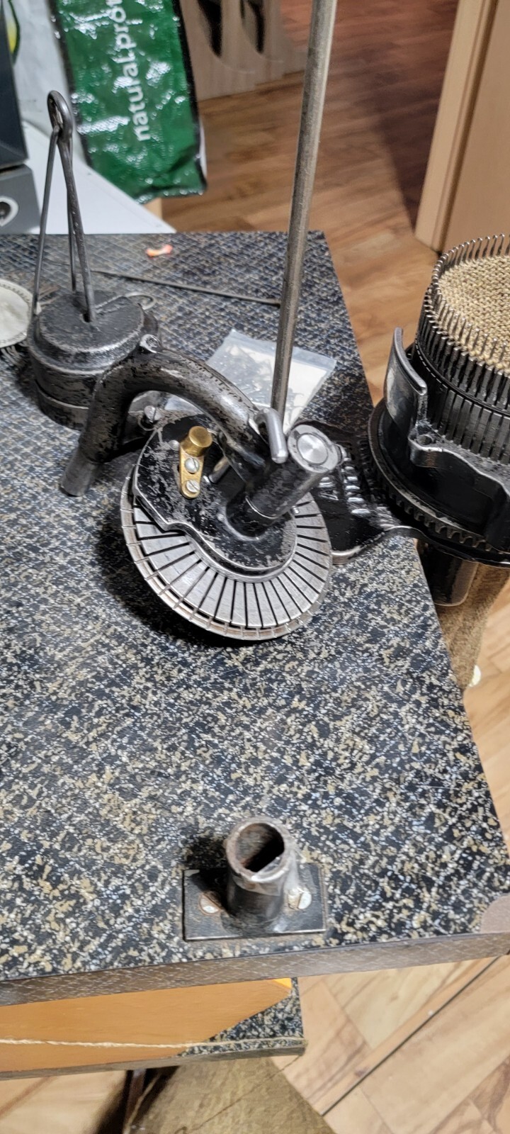 CREELMAN MONEY MAKER AUTOKNITTER SOCK KNITTING MACHINE 80 CYL 40 RIBBER