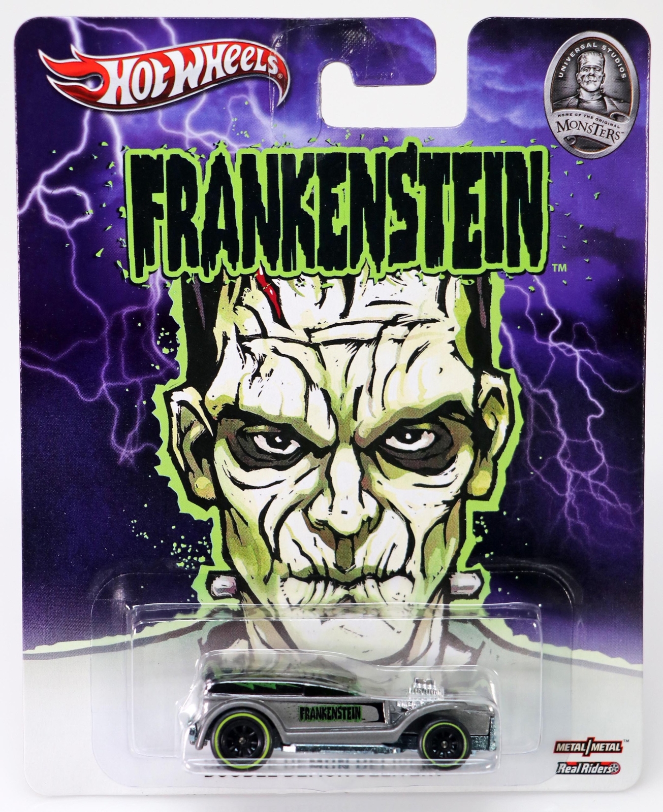 Hot Wheels Double Demon Delivery Frankenstein Universal Monsters X8352 NRFP 2012