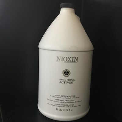 NIOXIN SMOOTHING ACTIVES MOISTURIZING CLEANSER GALLON SYSTEM 5