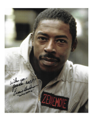 8x10 Ghostbusters zitierter Druck signiert von Ernie Hudson 100 % authentisch mit COA