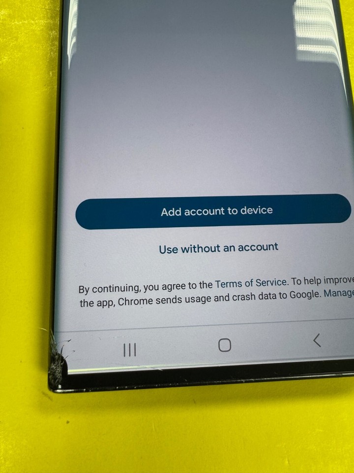 Samsung Galaxy Note 20 Ultra 5G 128GB Black (Unlocked) Cracked LCD