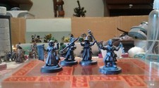 4 pre-made pre-primed north-star Frostgrave miniatures zenithal highlighted