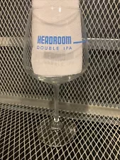 Trillium Brewing Tall Beer Glass Headroom Double IPA Music Rare PLS READ