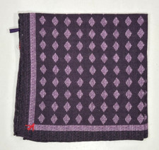 NEW ISAIA POCKET SQUARE / POCHETTE WOOL/SILK PALATINATE MADE IN ITALY  85