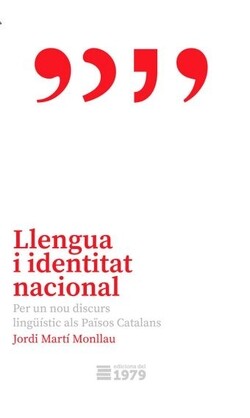 Llengua i identitat nacional. NUEVO. Envío URGENTE (IMOSVER) - Imagen 1 de 1