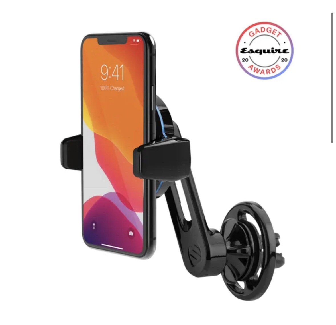Scosche MagicGrip Vent Mount Telescoping Sense Grip Wireless Charging  $70