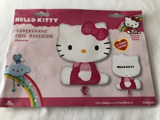 27” DOUBLE SIDED SUPERSHAPE FOIL BALLOON HELLO KITTY PARTY NEW IN PACK