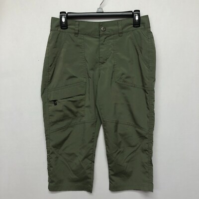 Columbia Women Hiking Capri Pants Size Omni Shield Advanced Repellency  M104 -5