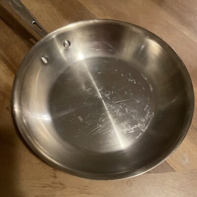 EMERIL 10 Inch Skillet Stainless Steel Copper Core Saute Fry Pan Cookware