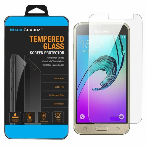Premium Tempered Glass Screen Protector For Samsung Galaxy J3 (2016) eBay