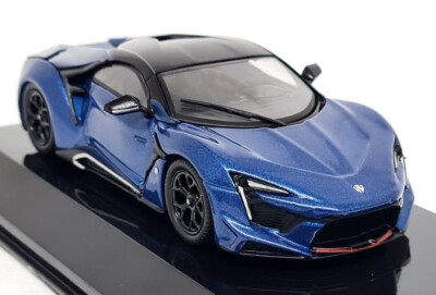 Altaya 1/43 W Motors Fenyr Supersport 2018 Blue Supercar Diecast model car