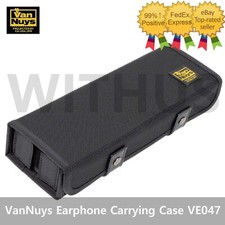 VanNuys Ballistic Bullet Proof Earphone IEM Storage Carrying Case 3 Spaces VE047