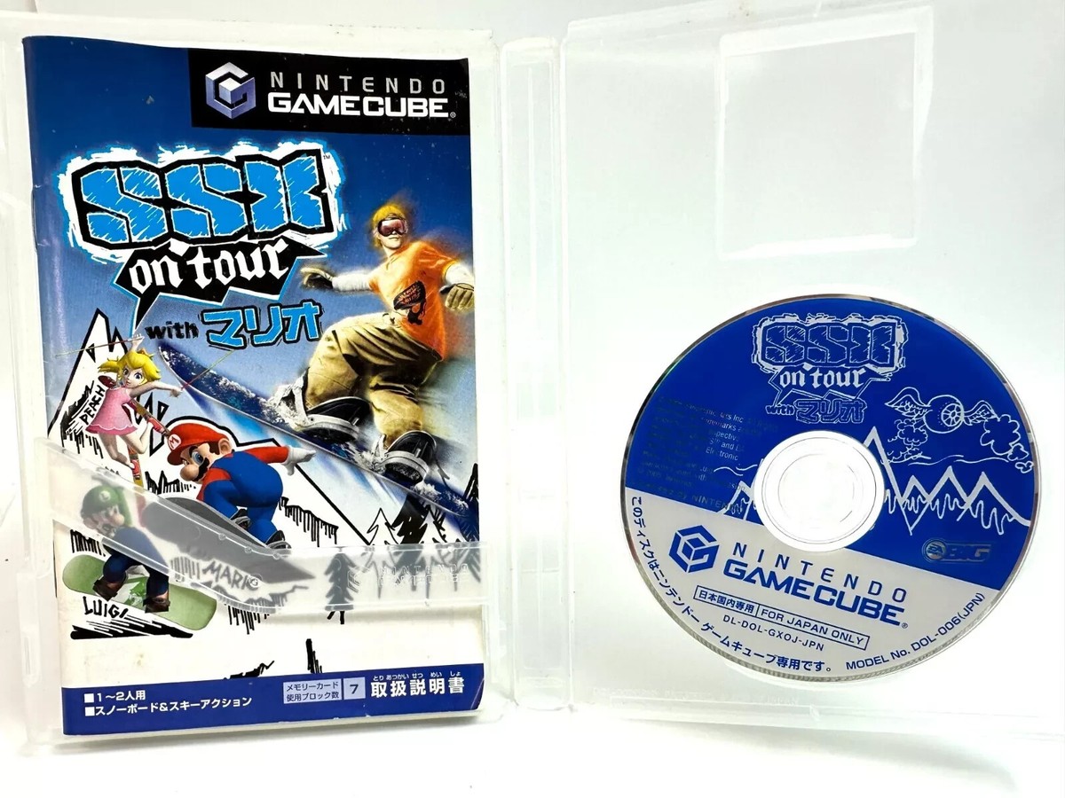 SSX On Tour with Mario GameCube Japan Ver Tested Rare Nintendo
