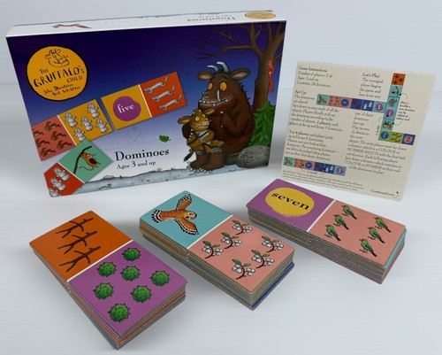 The GRUFFALO'S DOMINOES GAME by Paul Lamond Games 2004 - (3yrs+) ~ Complete - Picture 2 of 9