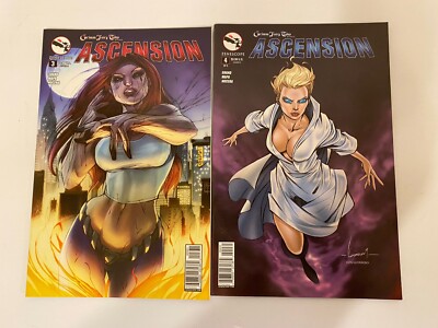 Zenescope Ascension 2 Book Lot 2014 GrImm Fairy Tales 3c And 4c High Grade