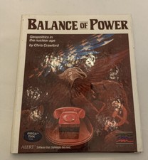 Balance Of Power Mindscape Amiga 256K  Preowned Game image