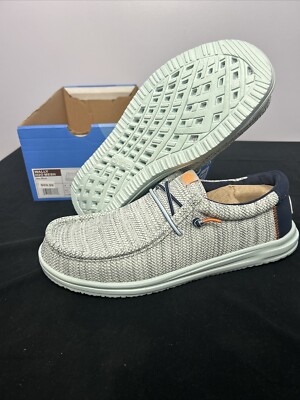 Hey Dude Shoes Size 13 Hey Dude Wally Jersey Mens Shoes Size 13, Color: Taupe  main image 2