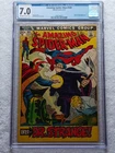 1972 Amazing Spider-Man  109 CGC 7.0 1st Doctor  Strange on cover F-VF OW/W