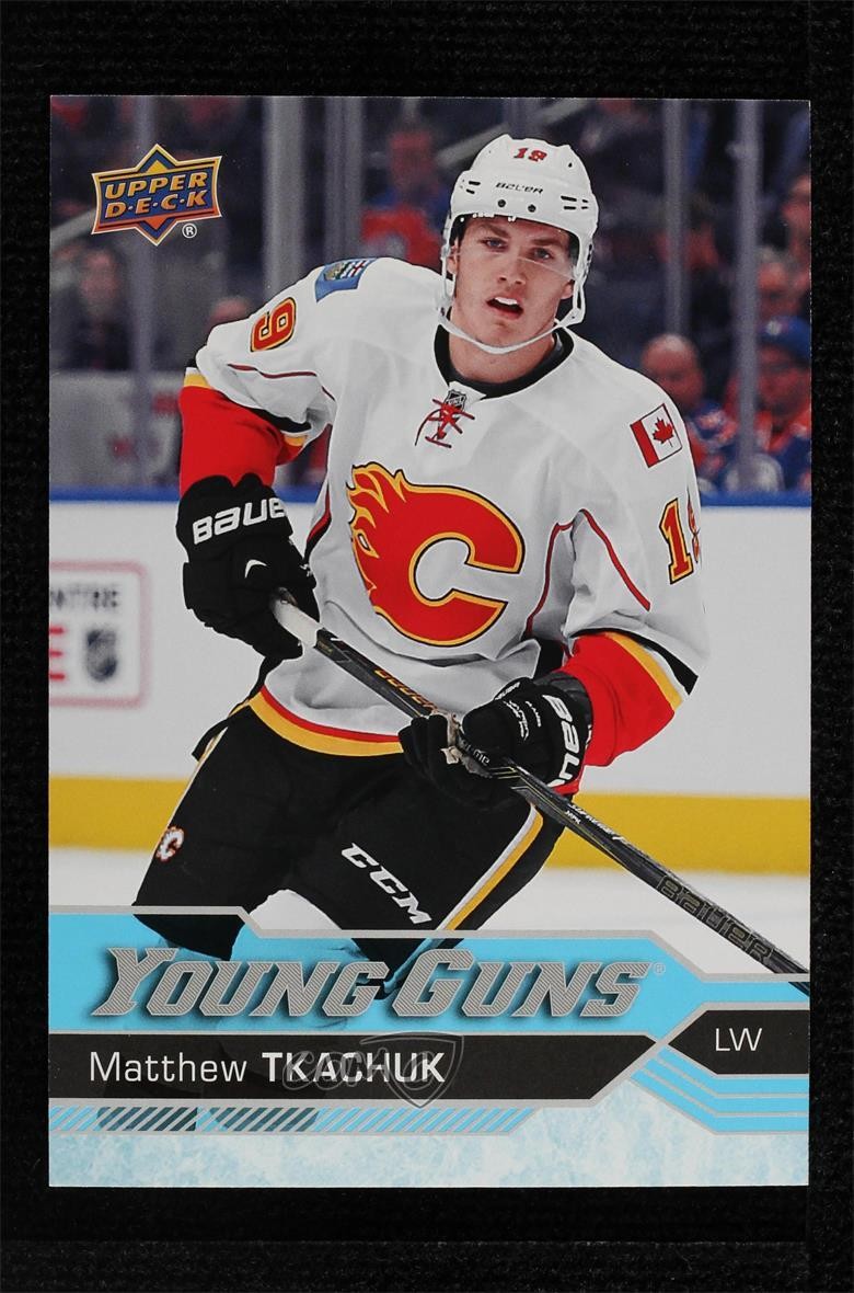 2016-17 Upper Deck Young Guns Jumbo Matthew Tkachuk #231 Rookie RC 0c3
