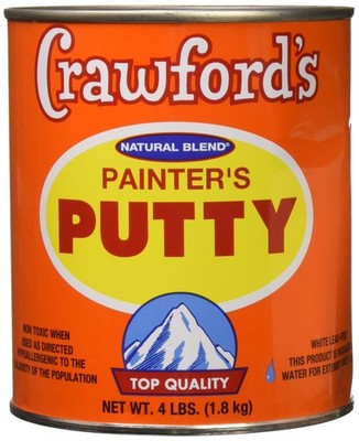 CRAWFORD'S 31604 Quart Natural Blend Painters Putty