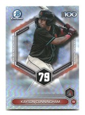 2026 Bowman #BTP-79 Kayson Cunningham Bowman Scouts' Top 100
