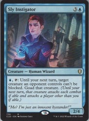 Sly Instigator Commander Legends: Battle for Baldur's Gate #736